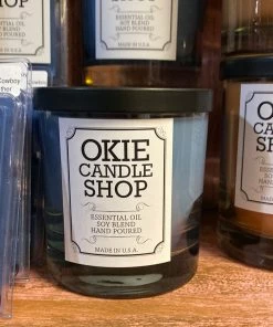 Okie Candle Shop Okie Cool Cowboy Leather Candles & Melts