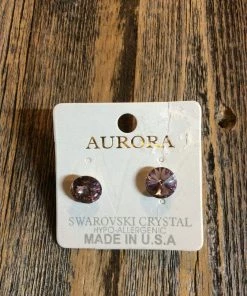 Aurora Swarovski Crystal Earrings Accessories
