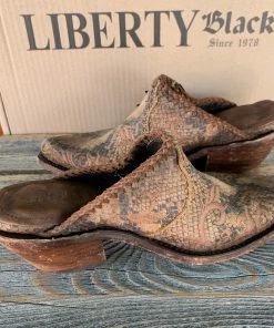 Liberty Black Boots Liberty Black Victoria Mule