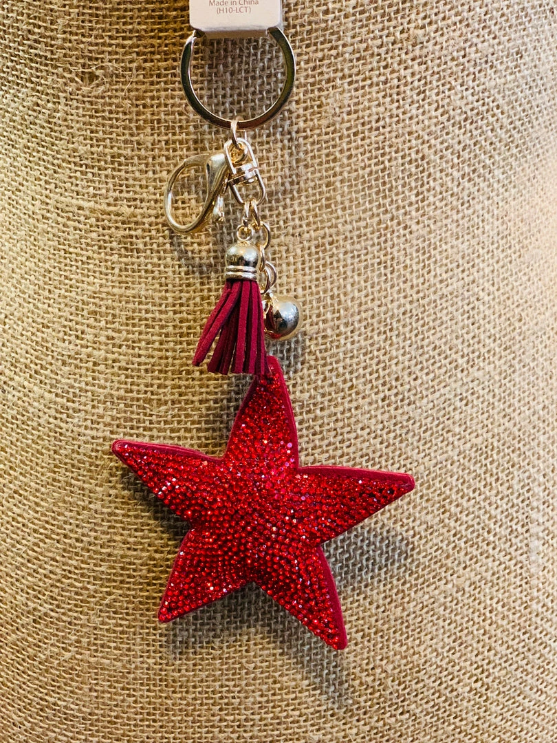 Crystal Avenue Star Key Chains Accessories