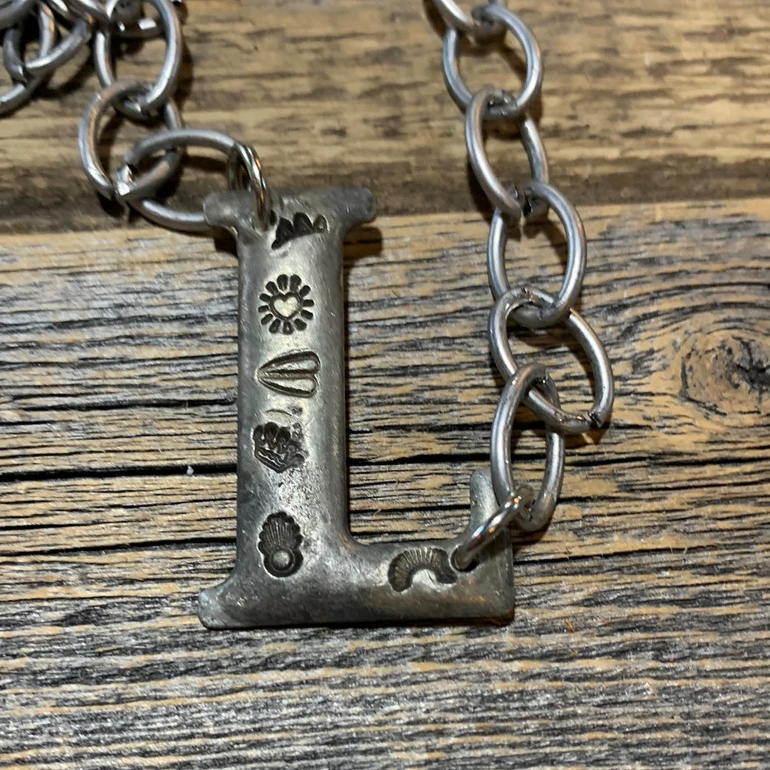 Art By Amy Jewelry Aztec “Initial” Necklace -various