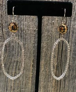 JJs Designs & Boutique Jewelry Cheetah Glitz Earrings