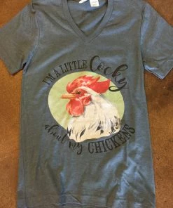 Ranch Swag T-Shirts I'm A Little Cocky About My Chickens T-Shirt