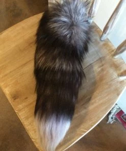 JJs Designs & Boutique Accessories Grey Fox Tail