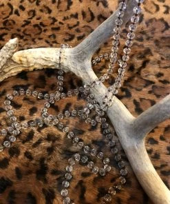 JJs Designs Clear Shiny Beads Necklace