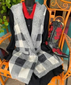 Vest Charlie Paige Hoodie Black/Gray