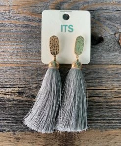 JJs Designs & Boutique Gold Stud W/Tassel Accessories