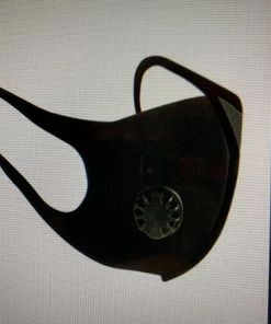 JJs Designs Black Unisex Face Mask-