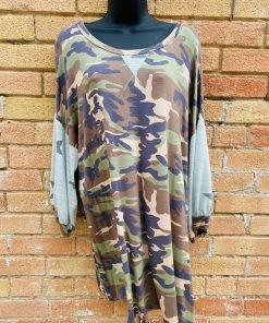 LILYPAD Ladies Camoflauge Top -Plus