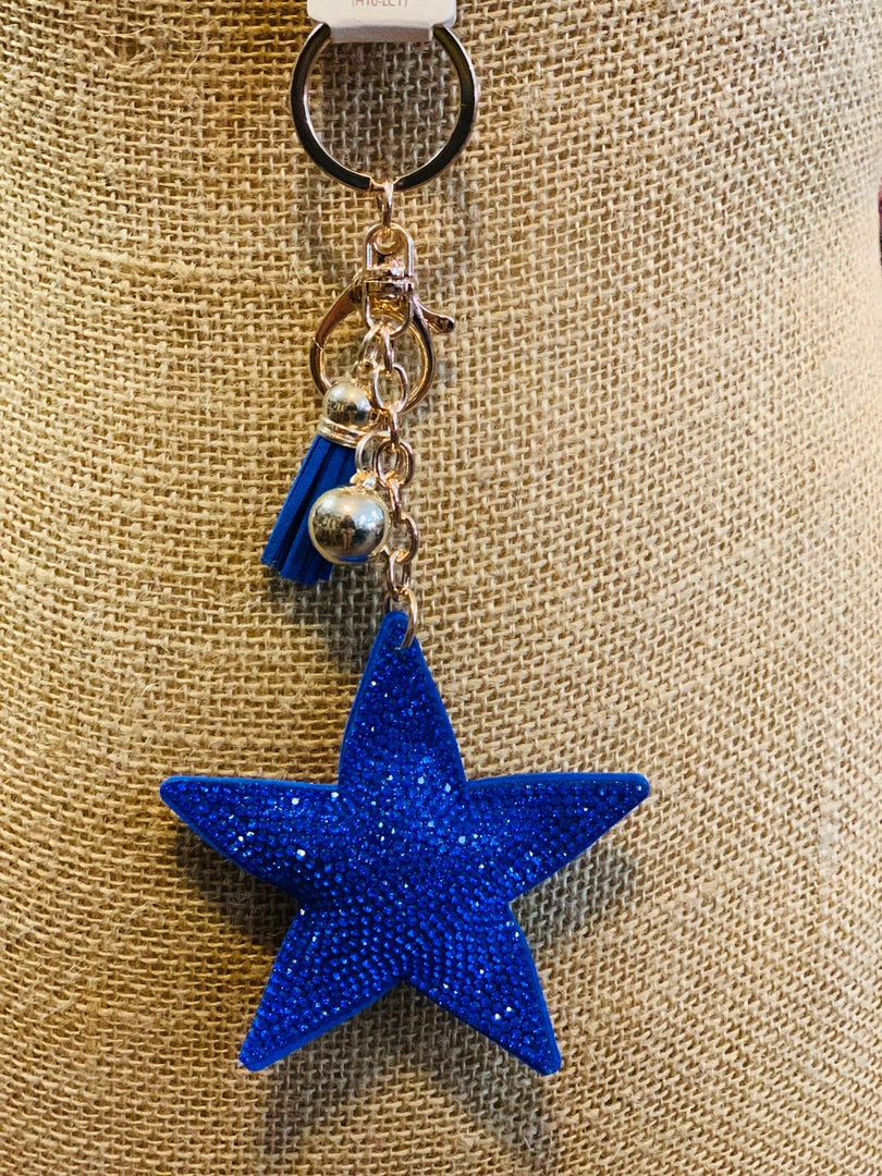 Crystal Avenue Star Key Chains Accessories