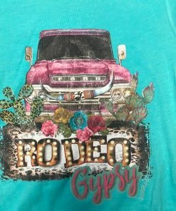 Ranch Swag Rodeo Gypsy Truck Crew Neck T-Shirt