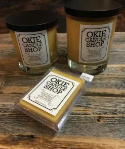 Okie Candle Shop Decor Lemon Sage Candle