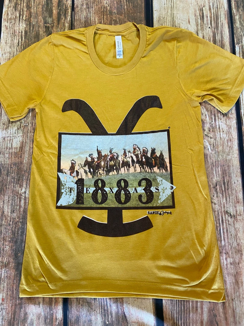 Ranch Swag Ladies Yellowstone 1883 Texas Indians