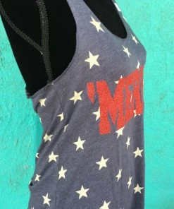 JJs Designs Glitter โMerica Tank Top