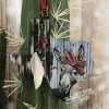 Rusty Arrow Designs Texas Donkey Rear View Mirror Charm Accessories