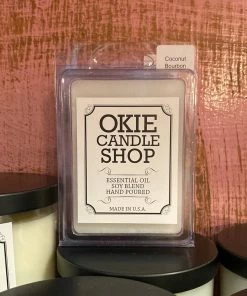 Okie Candle Shop Okie Coconut Bourbon Candles & Melts Decor