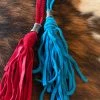 Art By Amy Braided Leather Tassel Necklace