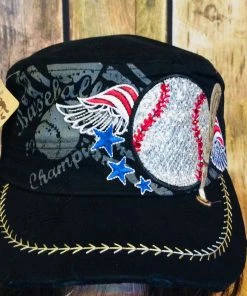 JJs Designs Rhinestone Baseball Cap Accessories