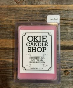 Okie Candle Shop Love Spell Candles Decor