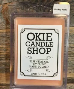 Okie Candle Shop Monkey Farts Candles Decor