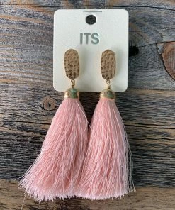 JJs Designs & Boutique Gold Stud W/Tassel Accessories