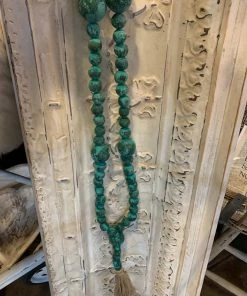 Tha Wholesale Guy Clay Rosary Beads W/Tassel Accessories