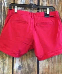 JJs Designs Dear John Red Shorts Ladies