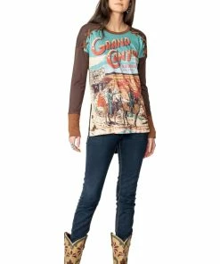 Double D Ranchwear Grand Canyon Travel Top Ladies