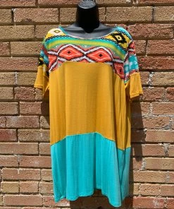 LILYPAD Tunics Navajo Mustard Tunic