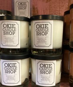 Okie Candle Shop Okie Coconut Bourbon Candles & Melts Decor