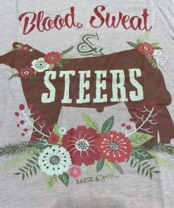 T-Shirts Canvas Blood Sweet & Steers T-Shirt