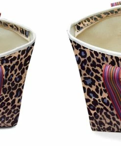 Consuela Accessories Blue Jag Zipper Tote