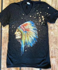 Ranch Swag Watercolor Indian Bleach