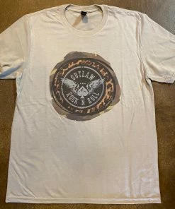 JJs Designs & Boutique Outlaw Rock N Roll T-shirt T-Shirts