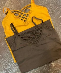 Zenana Outfitters CrissCross Tank