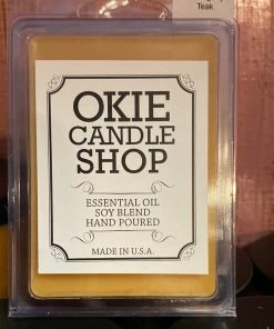 Okie Candle Shop Okie Mahogany Teak Candles & Melts