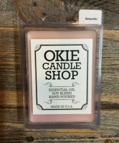 Okie Candle Shop Decor Amaretto Candles