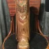 Corral Tan Multi Color Crystal And Fringe Boots C2910 (PM)