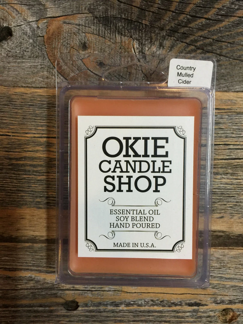 Okie Candle Shop Decor Country Mulled Cider Candles
