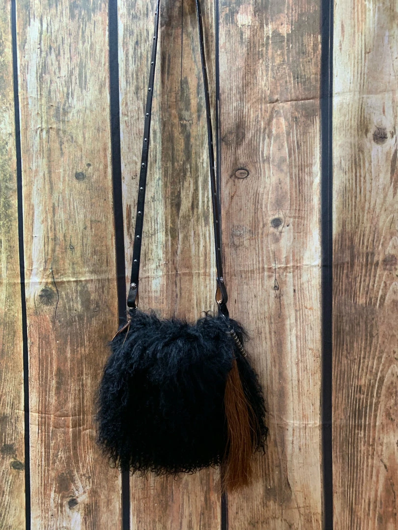 Espuela Bags Black Espuela Woolie Bag Small