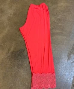 L&B Ladies L & B Lace Leggings