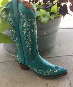 Circle G Turquoise Boot L5148 Boots