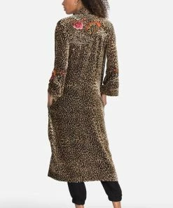 Johnny Was Keone Velvet Kimono Coat Dusters - Kimonos