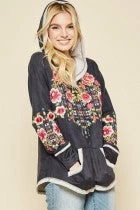 Andree By Unit Ladies Hoodie With Embroidery