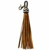 American Darling Accessories Leather Tassel Key Chain