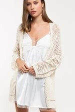 P.O.L Ivory Cardigan