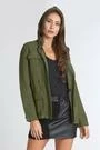 Dear John Nova Zip Front Surplus Jacket Ladies