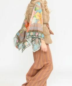 Aratta Vintage Oatmeal Winter Spice Vest