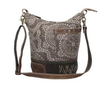 Accessories Myra Bag Vintage Carved Shoulder Bag