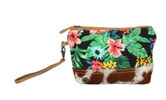Sale ~ Myra Bag Flower Tapesty Pouch Accessories